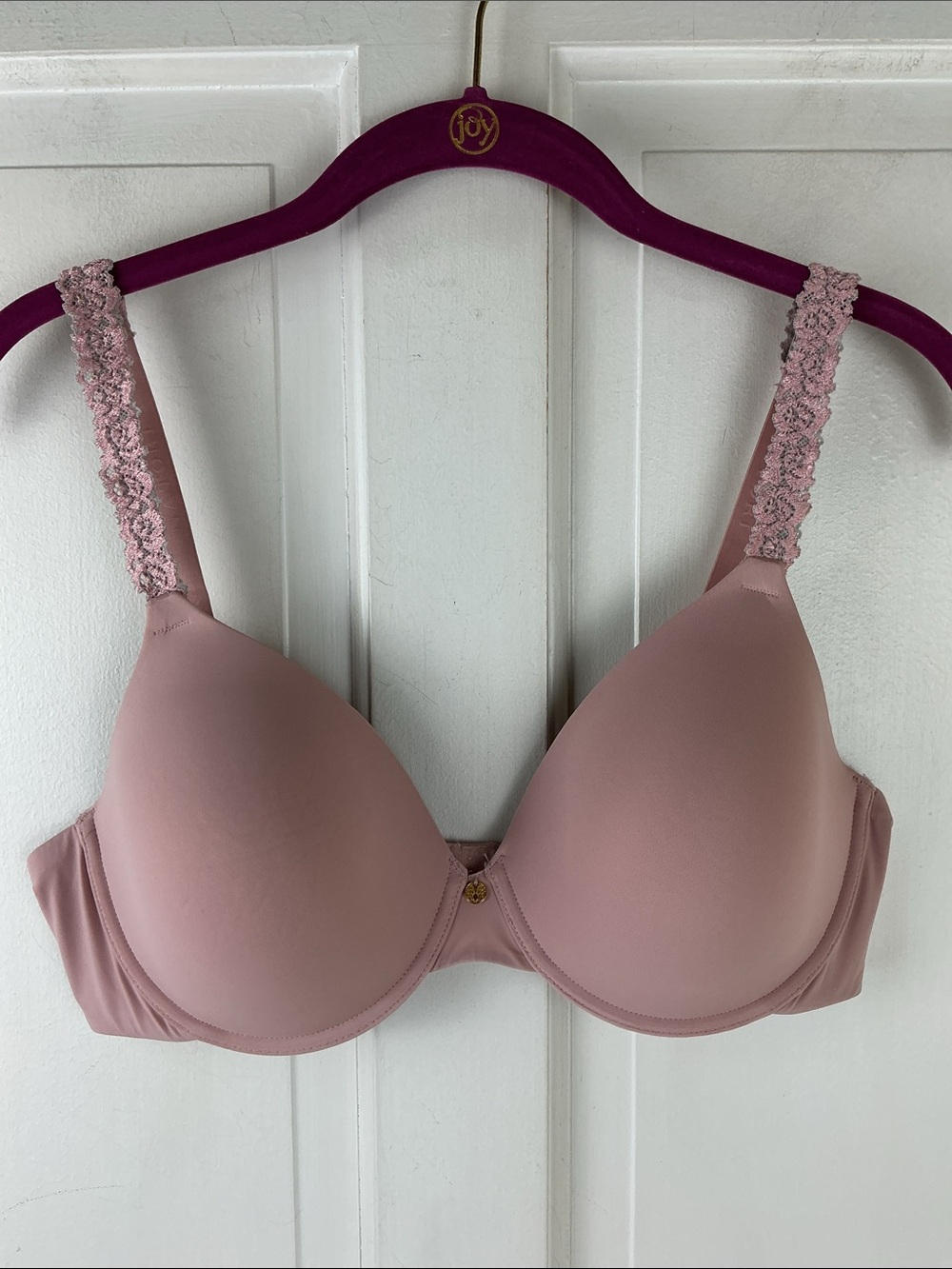 Natori Rose Dream 731080 Custom Coverage Underwire T-Shirt Bra 38C